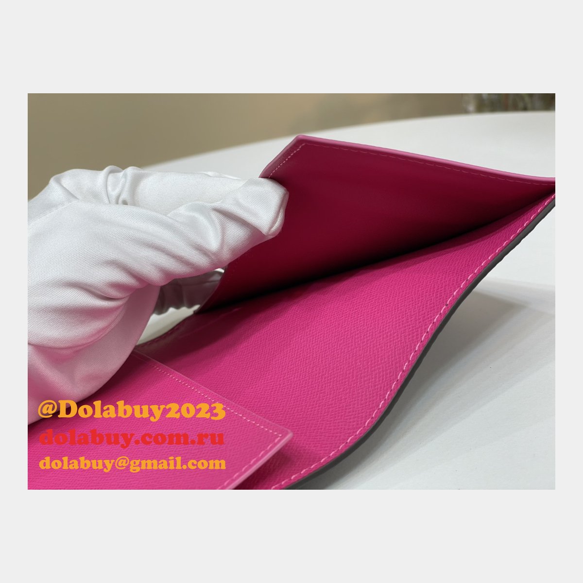 Louis Vuitton M14164 LV x TM Passport Cover Monogram Canvas Bag