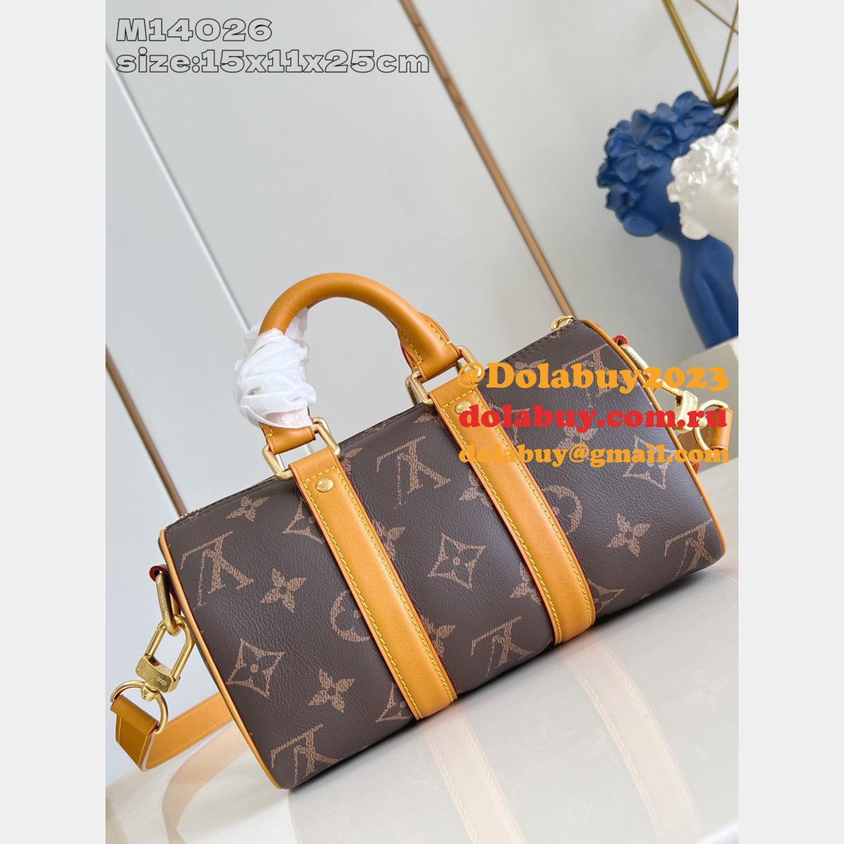 Keepall Bandoulière 25 M14026 Bag Louis Vuitton Replica