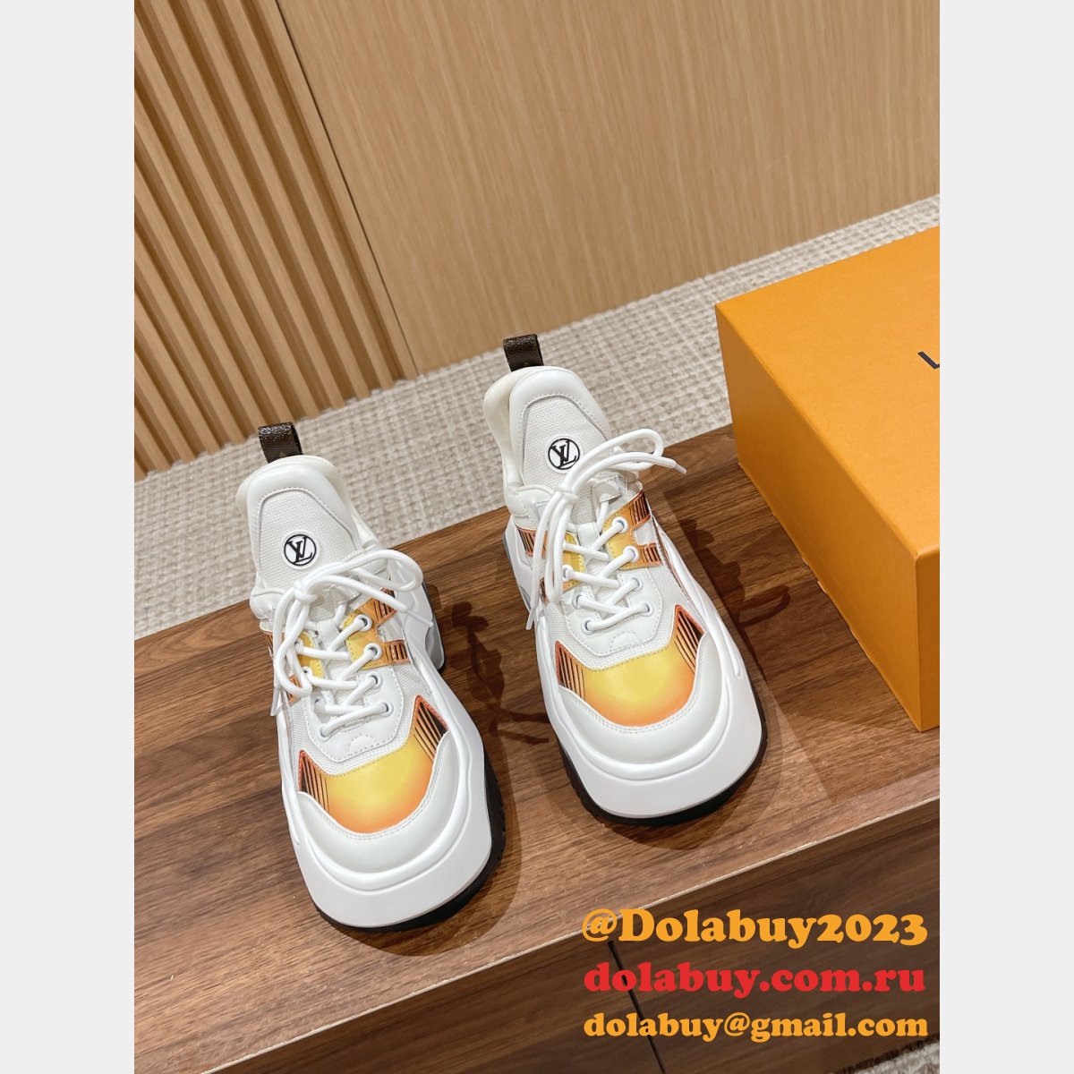 The Replicas Best Quality Louis Vuitton Cruise23 Archlight2.0 Shoes