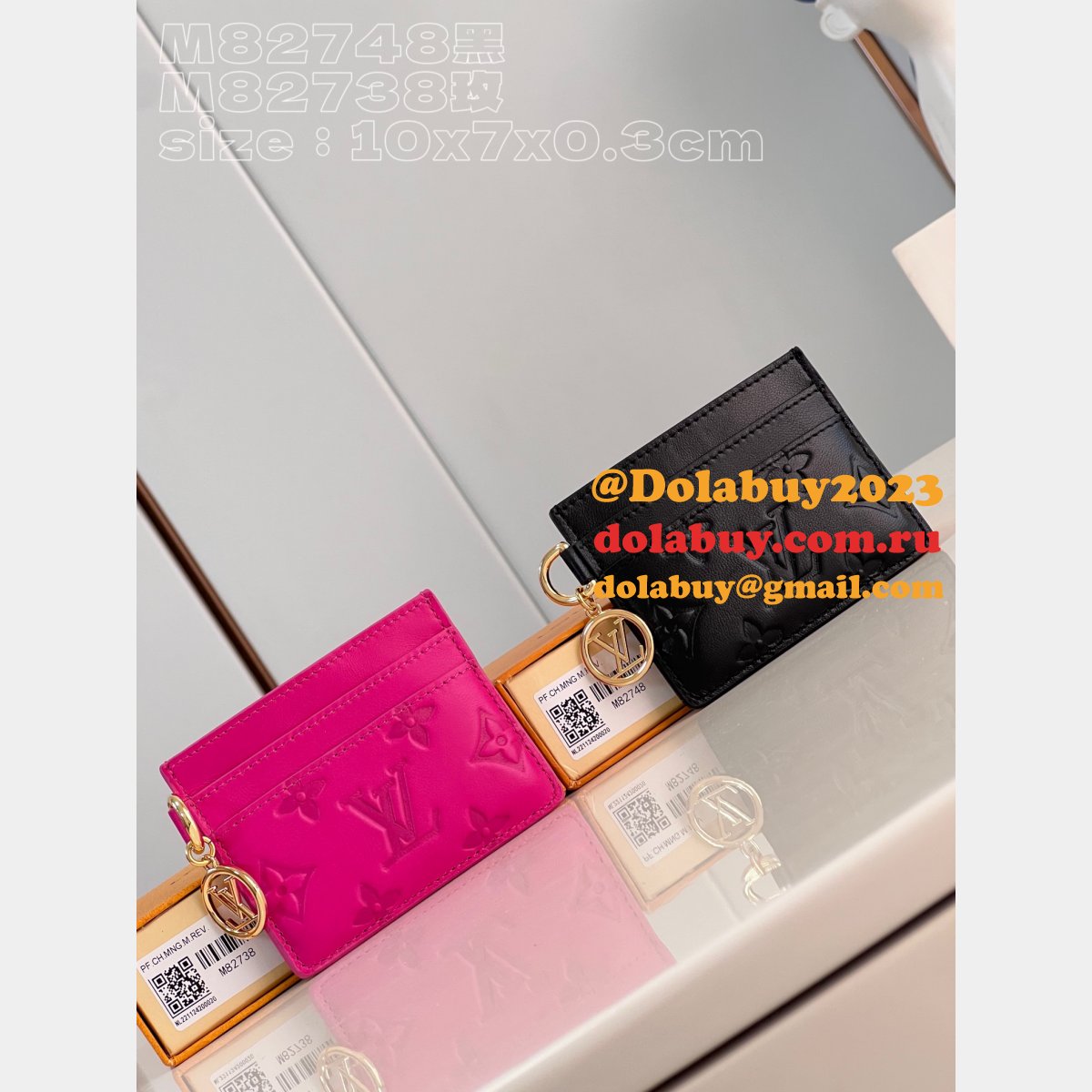 Card Holder H27 M82738 Louis Vuitton AAA High Quality Replica Bags