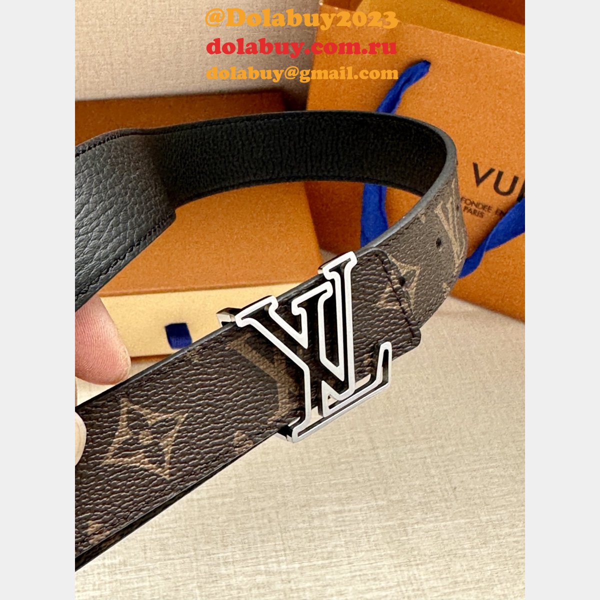Top Quality Fake LOUIS VUITTON BELT Cheap 30MM