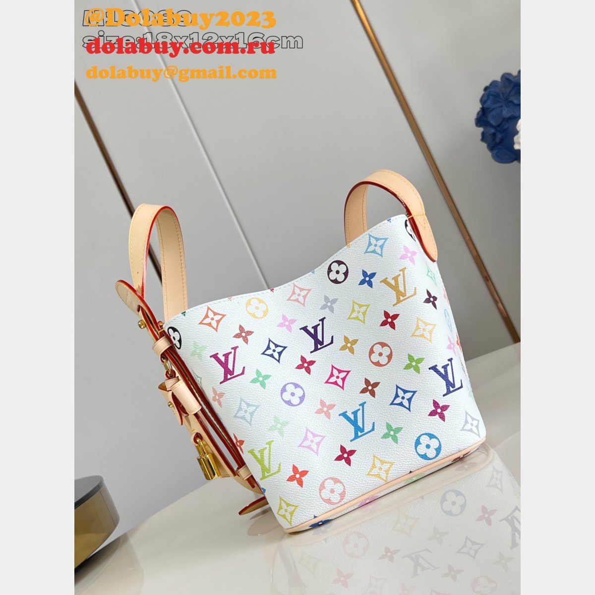 Louis Vuitton M13089 LV x TM All In BB Other Monogram Canvas Women Bag