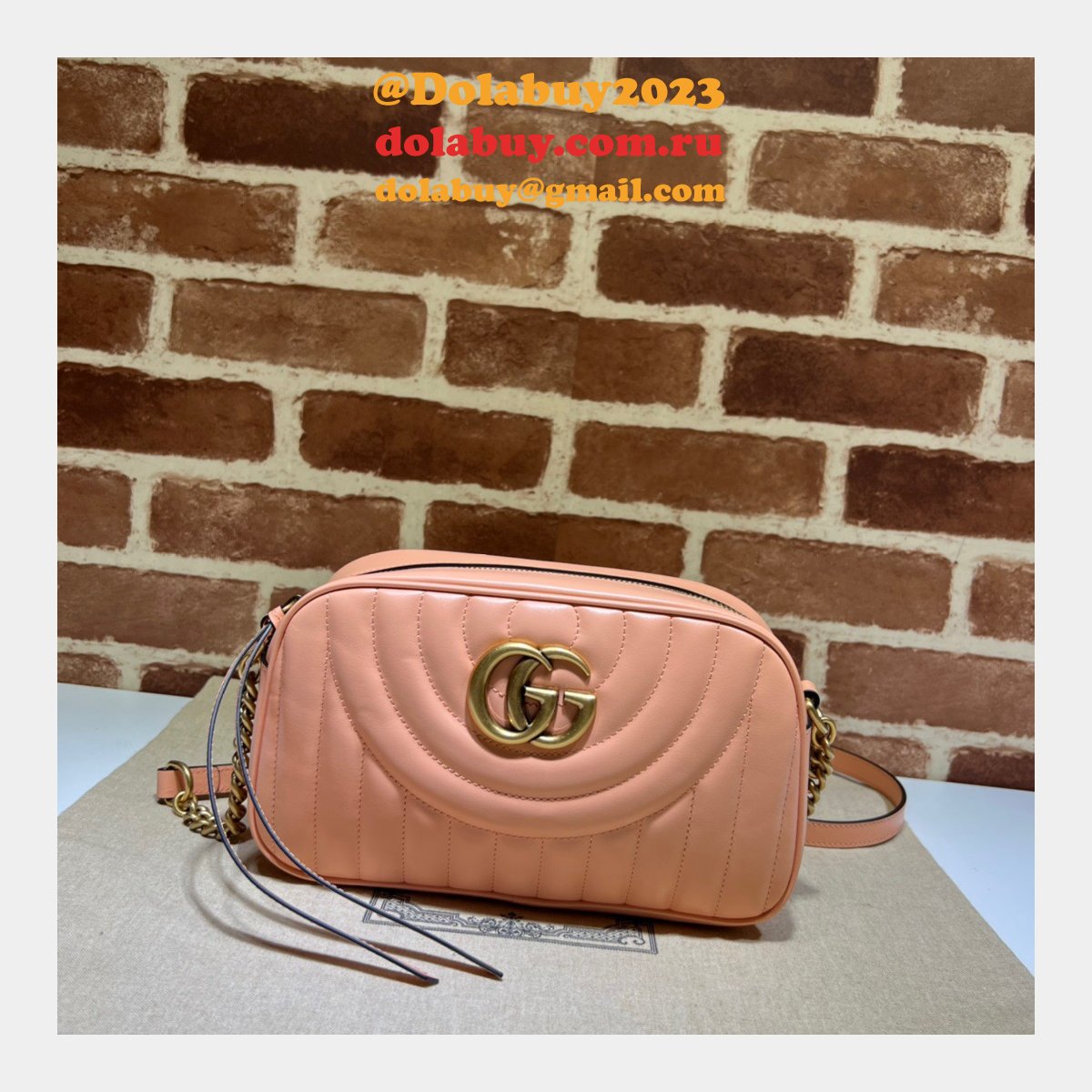 gg marmont G*u*i 447632 knockoff shoulder luxury bag