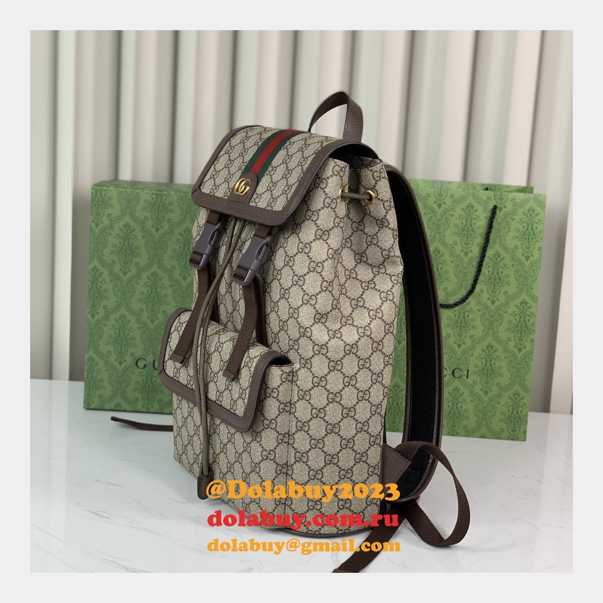 luxury G*u*i ophidia gg backpack 792114