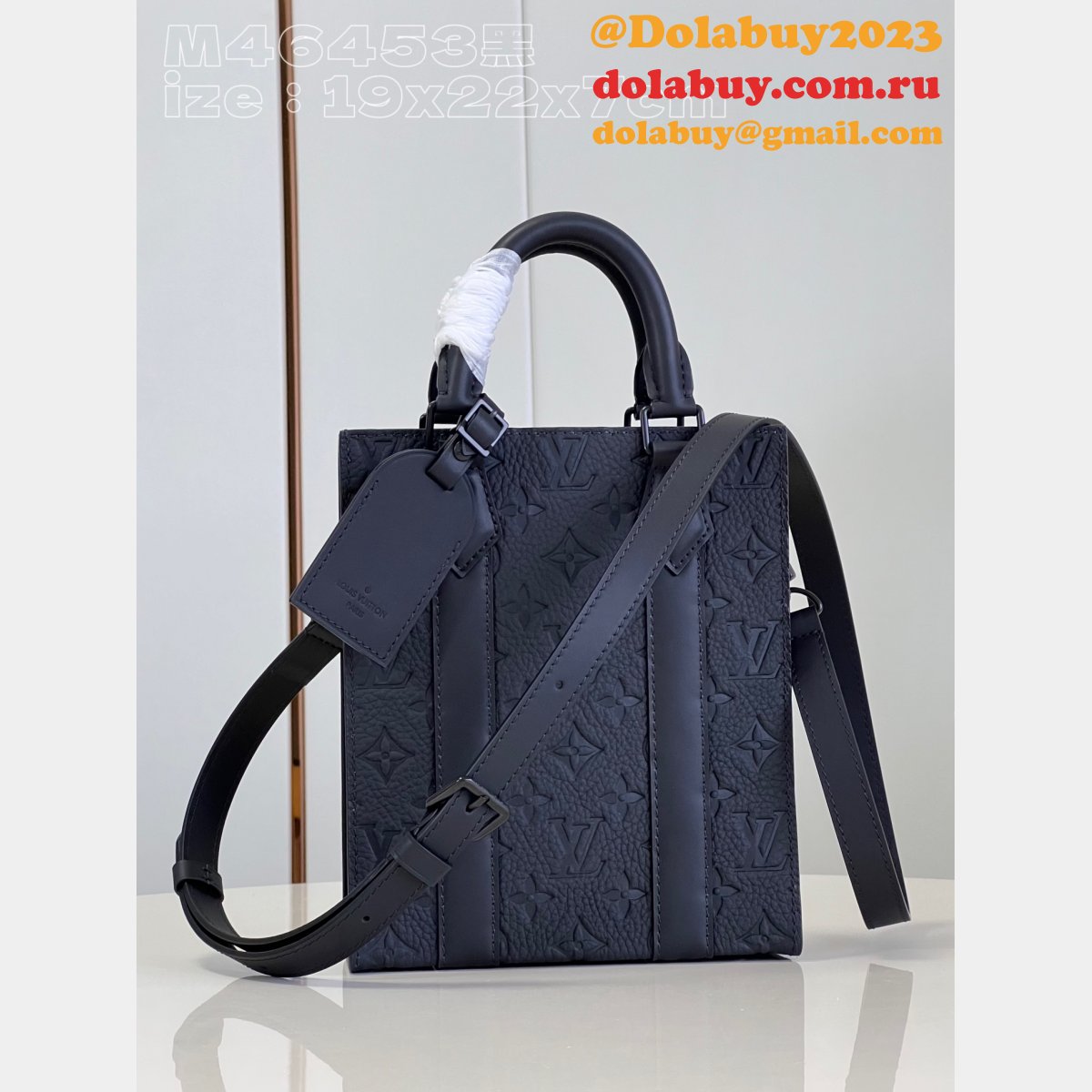 Sac Plat Mini Monogram Eclipse M46453 Bags Louis Vuitton Designer
