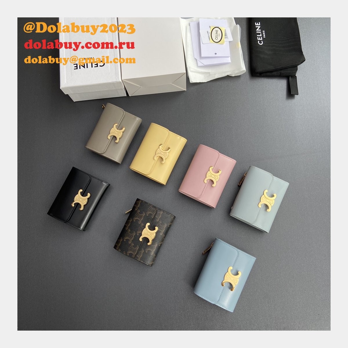 More Best The Replica Celine Wallets Online Store