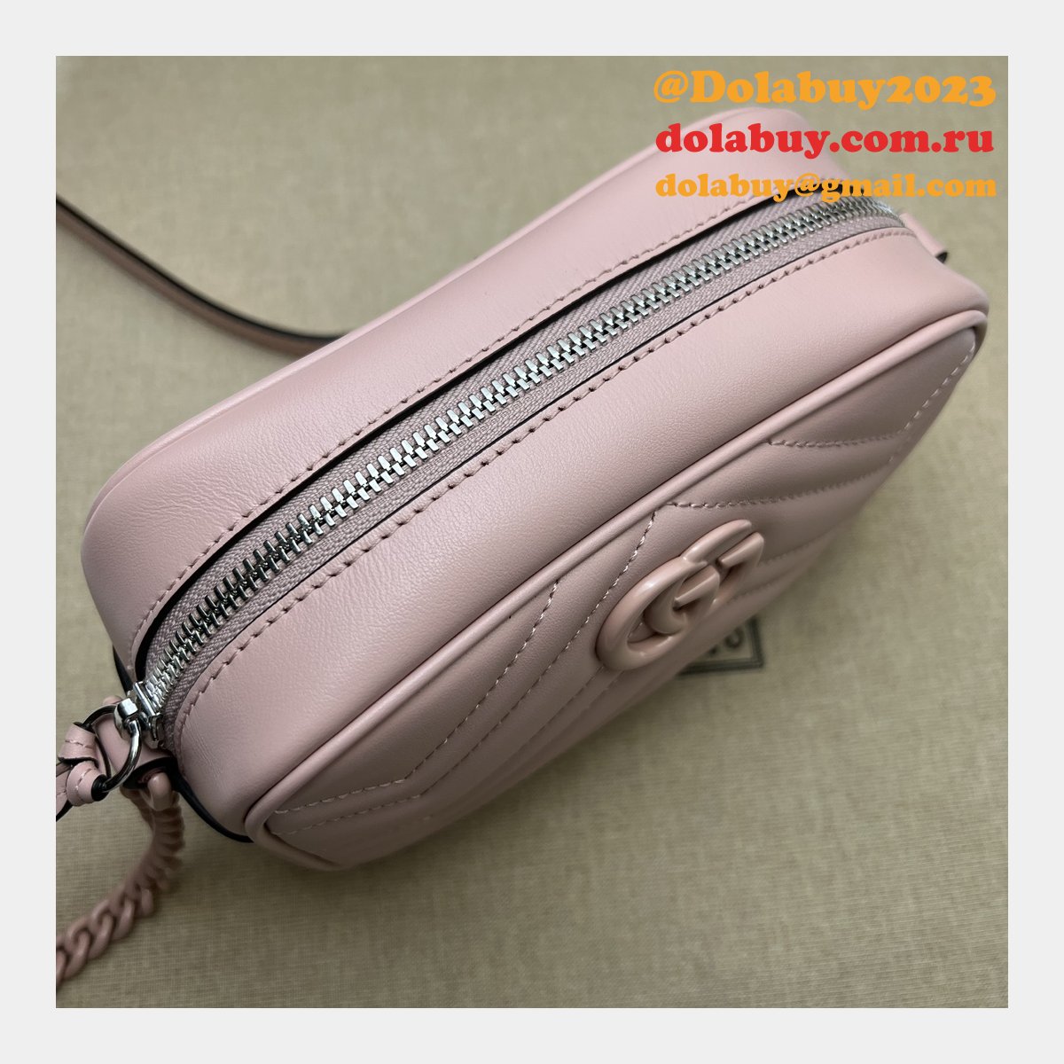 designer G*u*i luxury camera 634936 gg marmont mini shoulder black bag