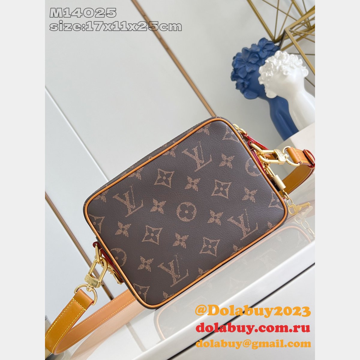 Nil Bag Louis Vuitton Fake M14025 Luxury Autres Cuirs Monogram Brown