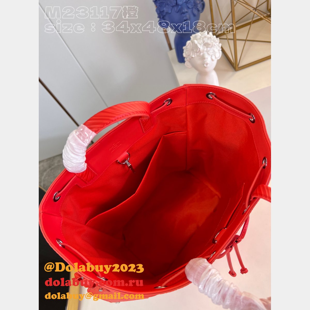 Louis Vuitton Dolabuy High Quality Maxi Noé Sling A05 M23117 Fake Bags