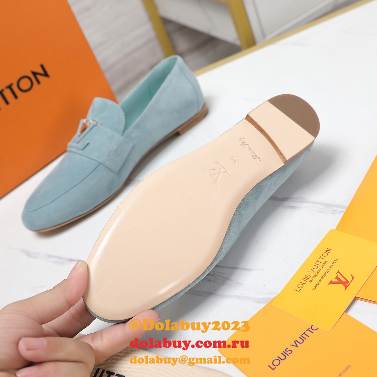 High Quality LV LOAFER SHOES Cheap