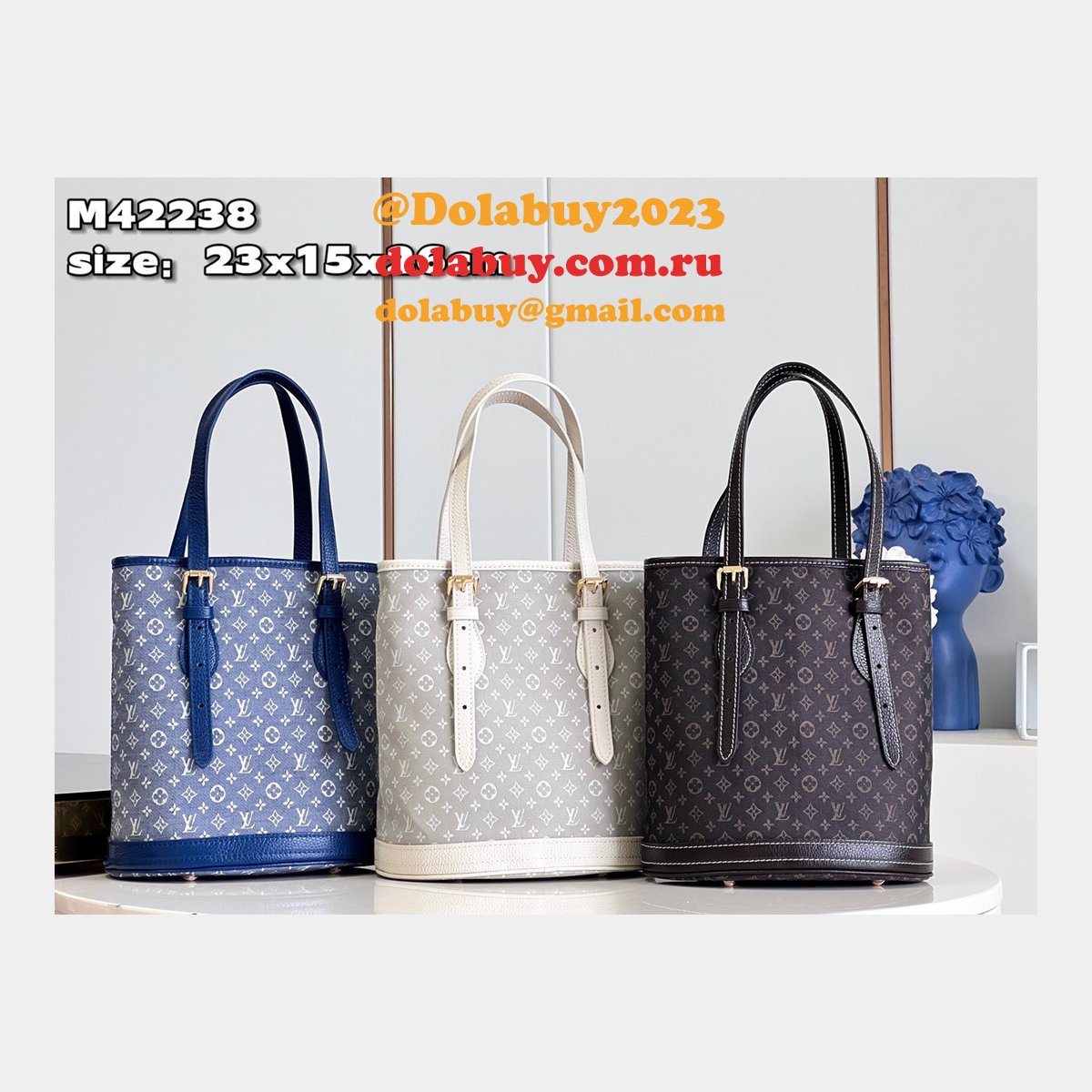 Replica Louis Vuitton Bucket Designer M42238 Shoulder Tote Bag