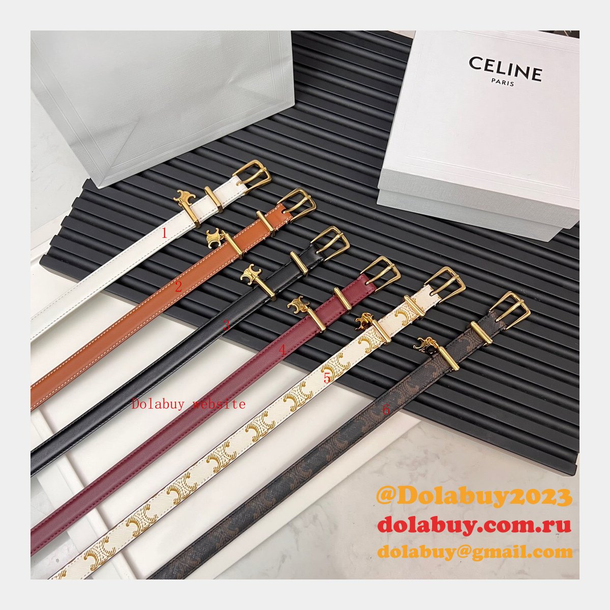 Designer Replica Celine Belts Online Sale