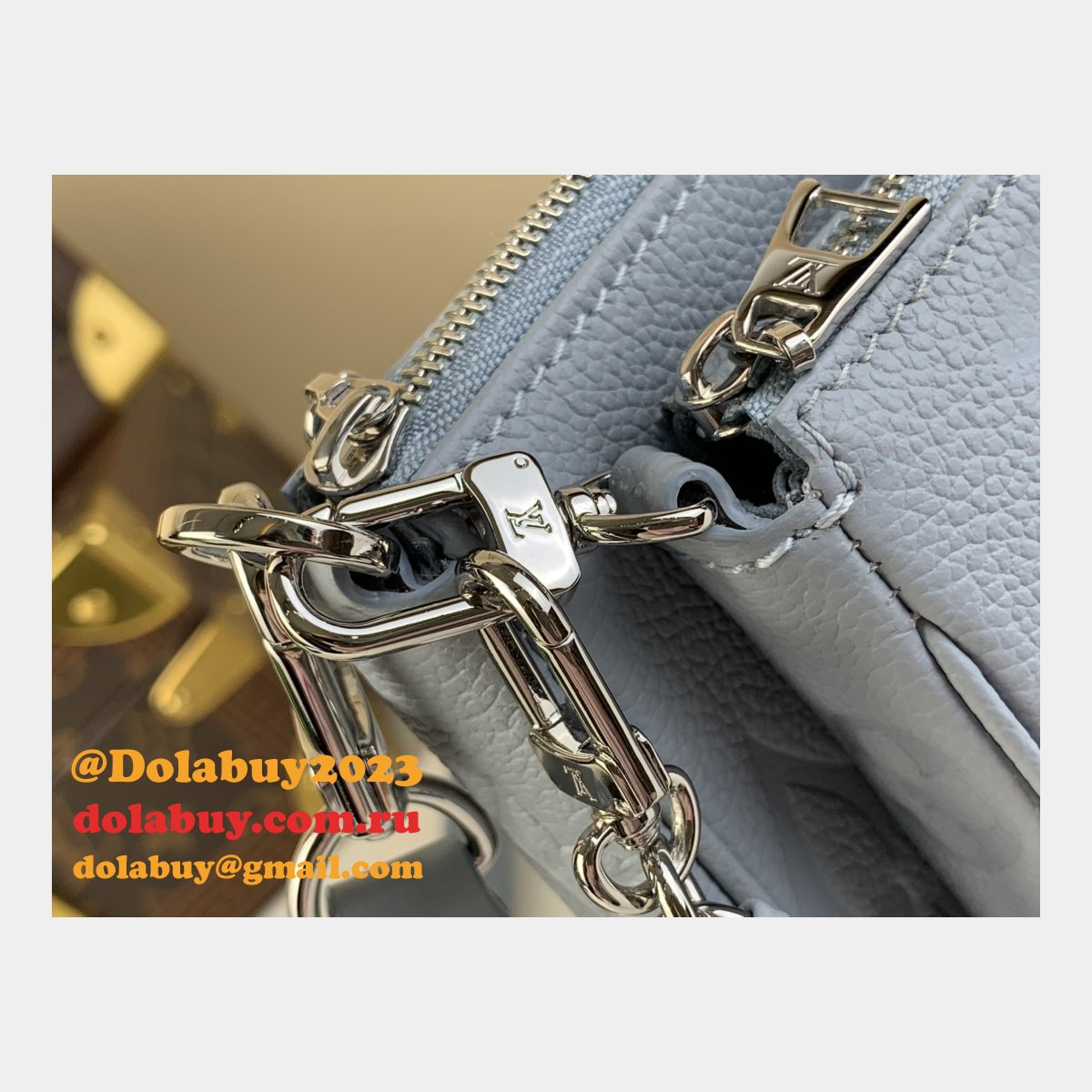 Louis Vuitton Knockoff Top M47173 Multi Pochette Blue Bag