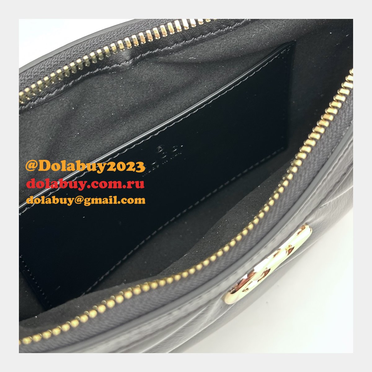 luxury gg marmont G*u*i 777263 knockoff shoulder black bag