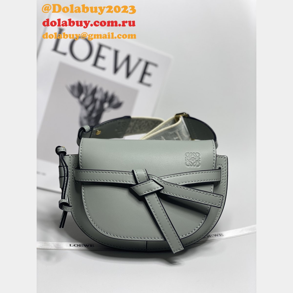 Top Quality Replica LOEWE Gate Dual 61824 MINI