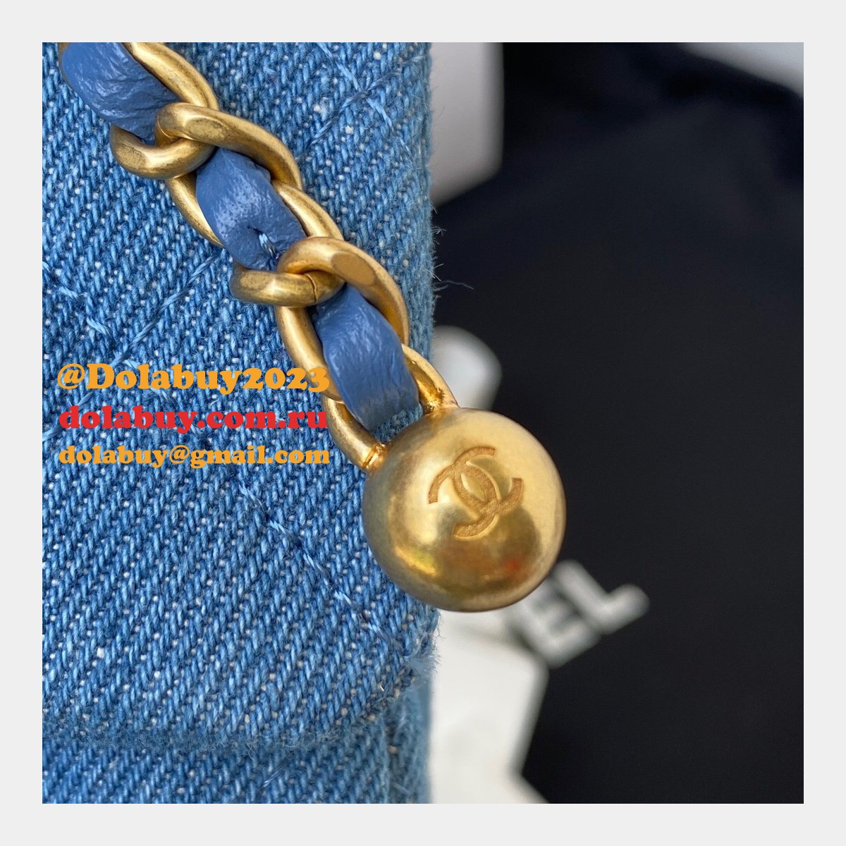 Designer Replica 20/17CM AS1787 Blue Bags Shop Replicas Store