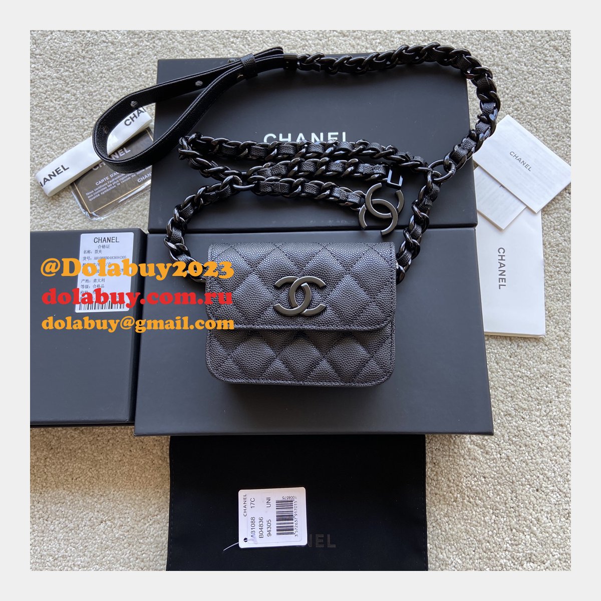 Fashion Top Quality CC Waist bag A81088