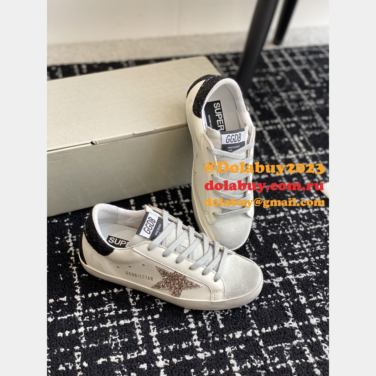 Luxury Super-Star Sabots With Platinum Star Shoes