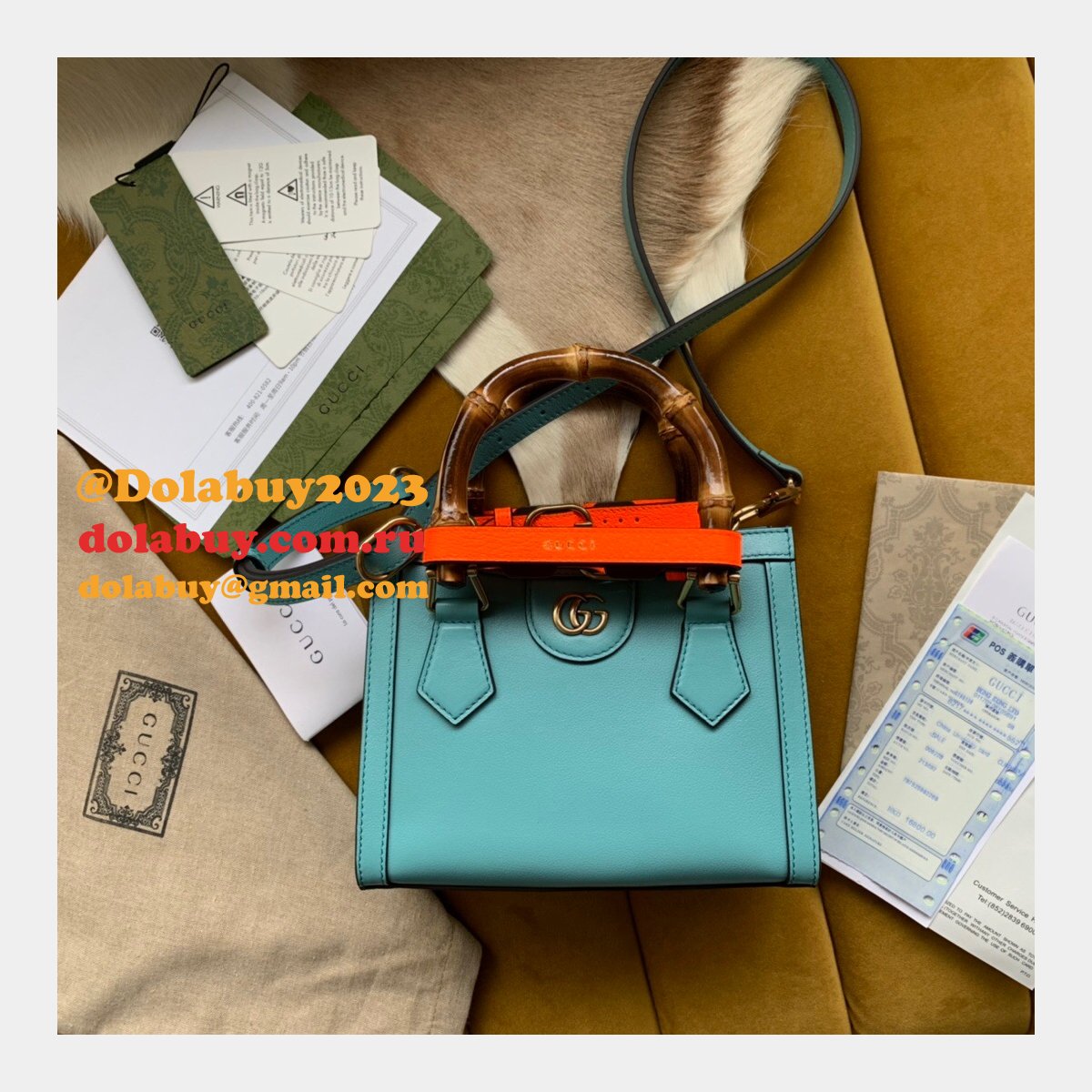 top quality replica G*u*i diana mini tote 655661 bag