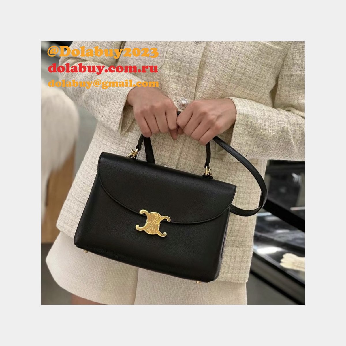 AAA+ Celine Replica 117523 Nino Supple 7 Star Bag