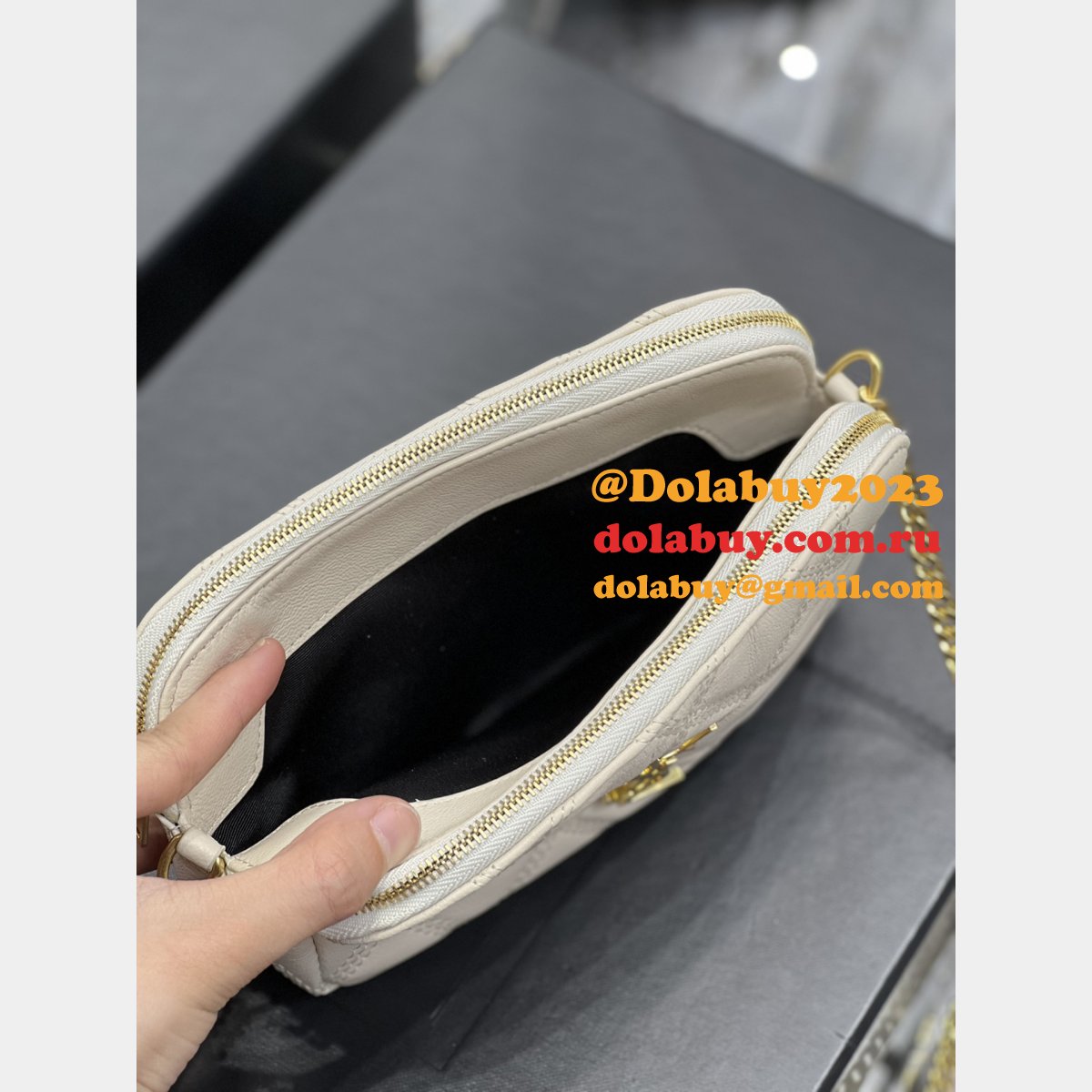 YSL AAA+ Replica Becky Saint Laurent 608941 Knockoff Bag