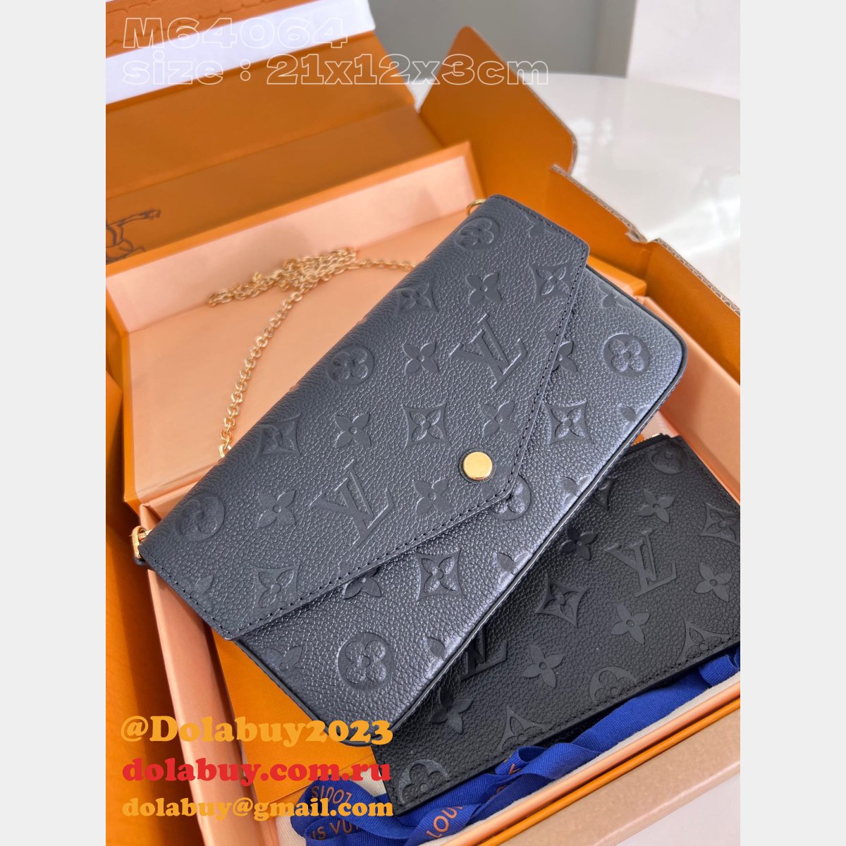 AAA+ Louis Vuitton Pochette Félicie Fashion Purse M82477