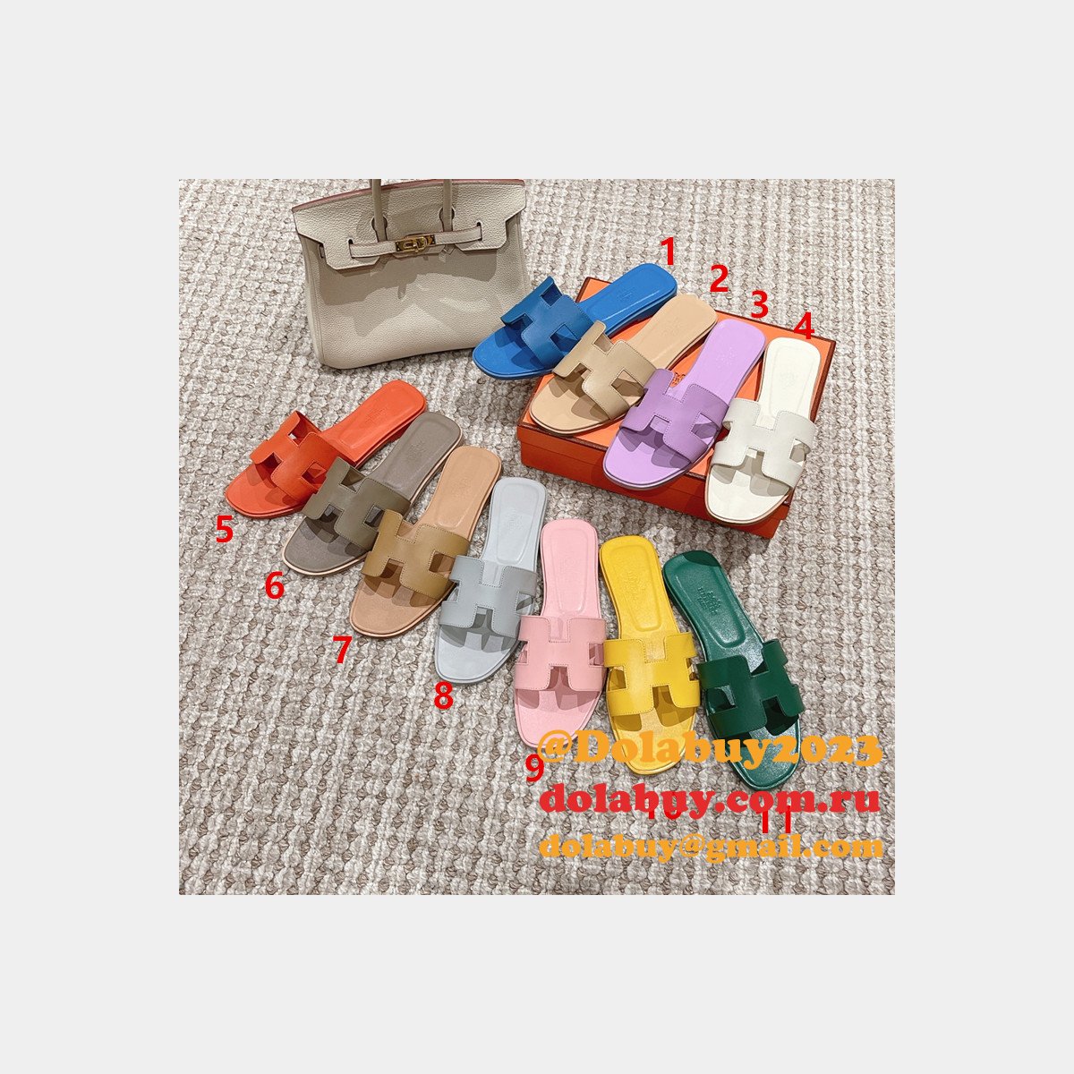 Top Quality hermes Oran sandal 2024