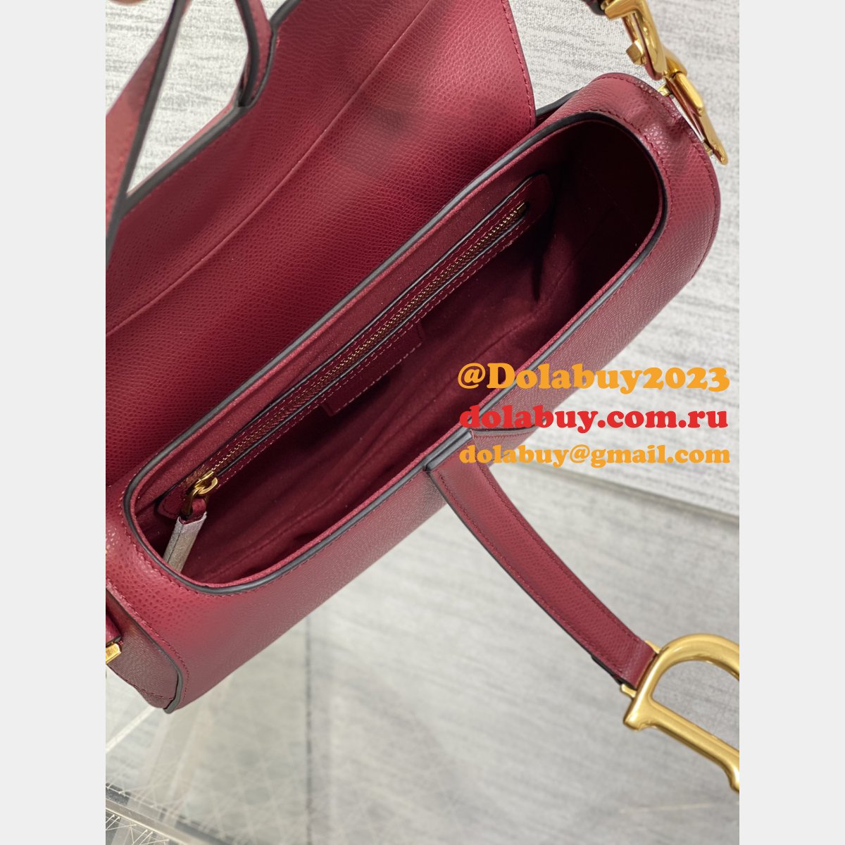 Replica DIOR SADDLE with Long strap Wholesale