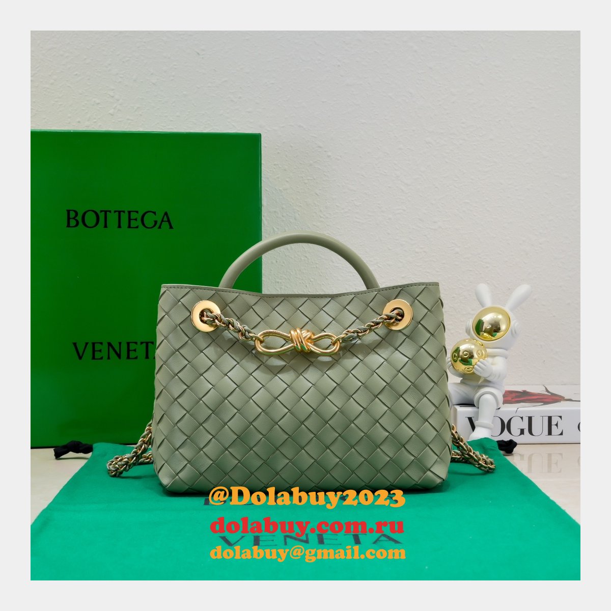 Top Quality BOTTEGA VENETA ANDIAMO small 25cm tote bag