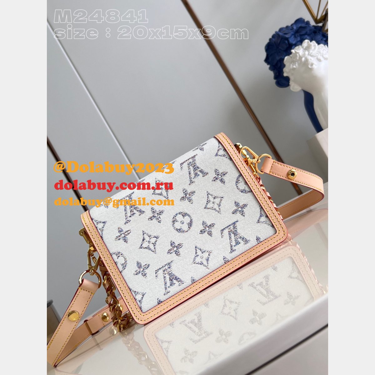 M24841 Dauphine Other Monogram Canvas Replica Louis Vuitton Bag