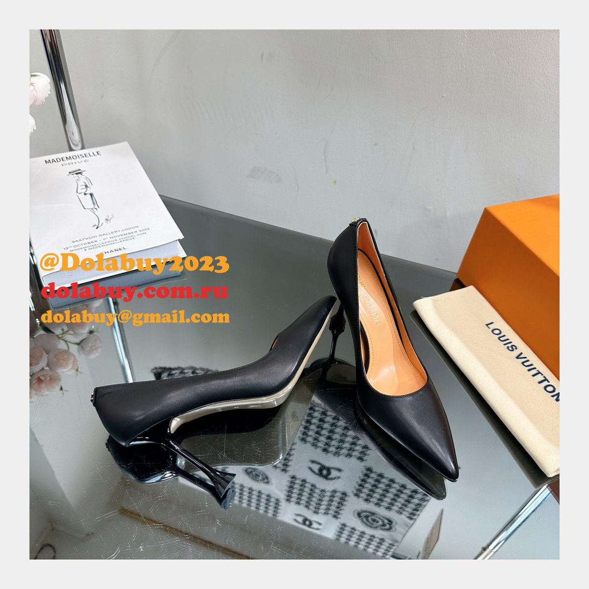 Shoes Pointed Toe High Heel Pumps Replica Louis Vuitton