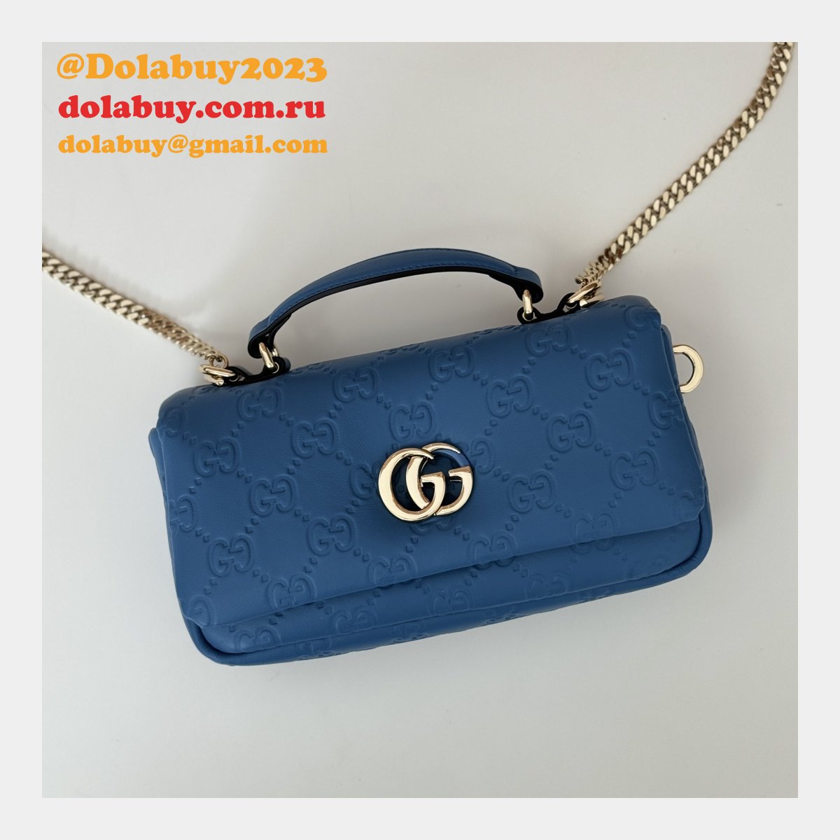 G*u*i duplicate gg milano 806017 top handle high bag