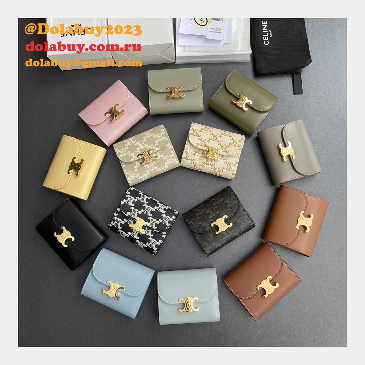 More Best The Replica Celine Wallets Online Store