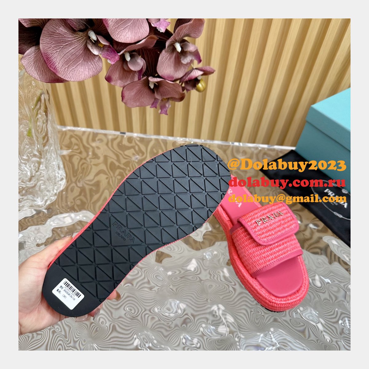 Best Prada 7 Star summer slipper Wholesale