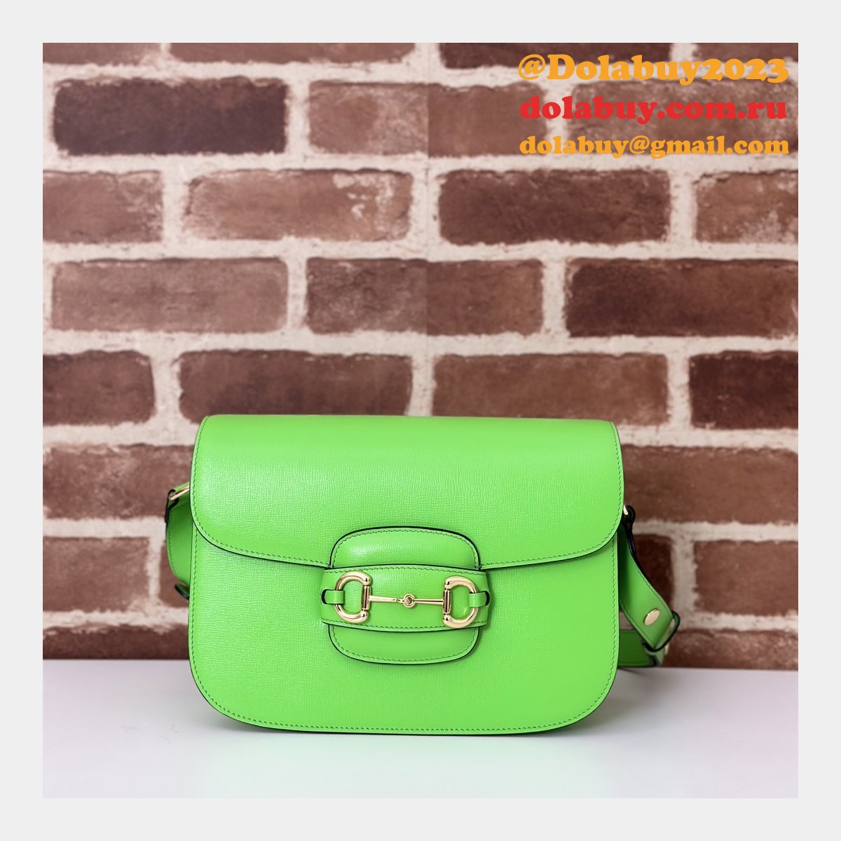 gg supreme duplicate G*u*i 1955 horsebit shoulder 602204 bag