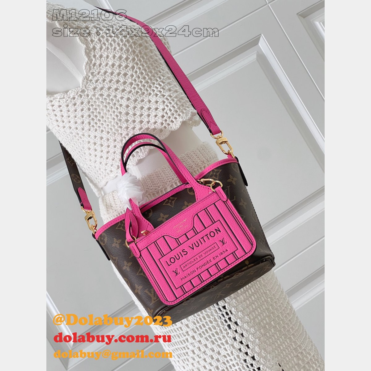 Louis Vuitton 1:1 Mirror Neverfull Bandoulière Inside M12099 Bag