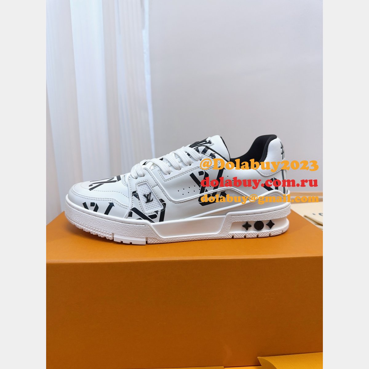 Louis Vuitton Replica Trainer Maxi Sneakers By Virgin Abloh