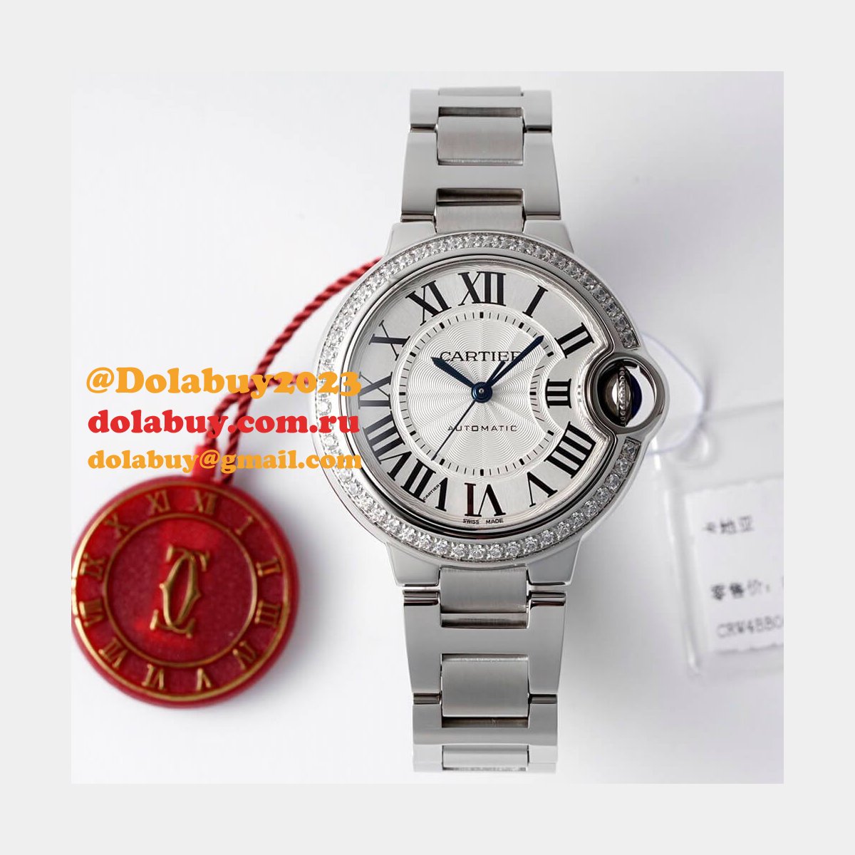 Cartier 33mm Ballon Bleu de Cartier watch