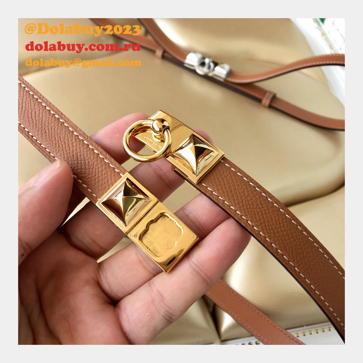 Hermes Kelly 17mm Belt Counter Quality Replica bag