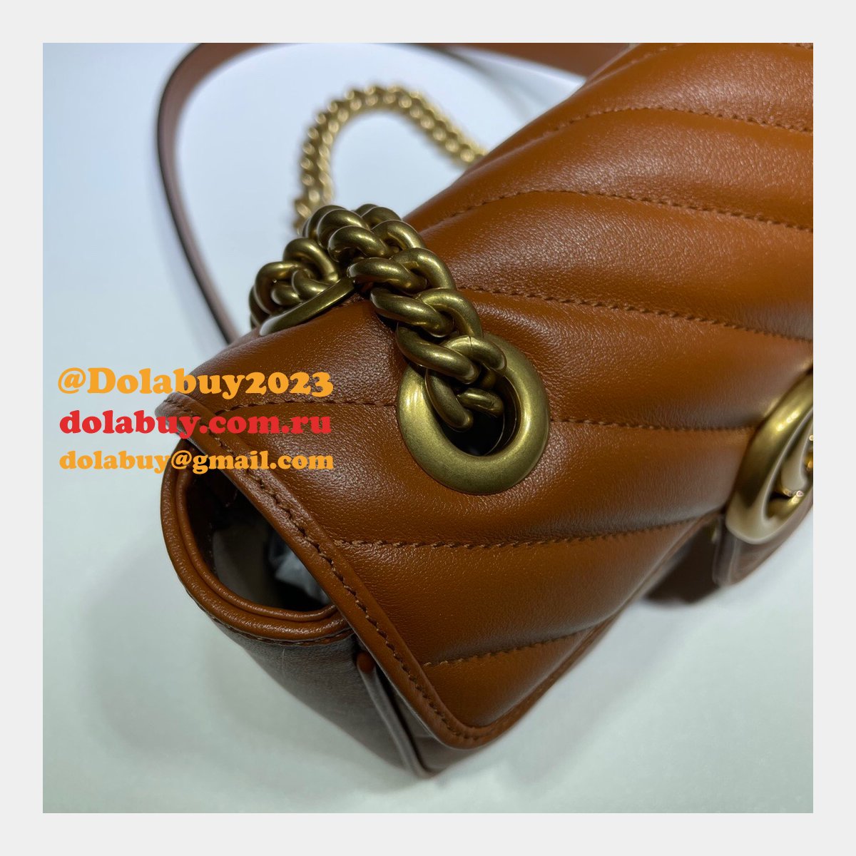 G*u*i replica 446744 gg marmont matelassé mini bag