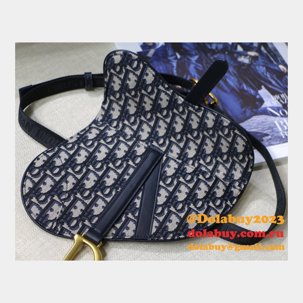 High Quality Dior Replica Saddle Belt bags