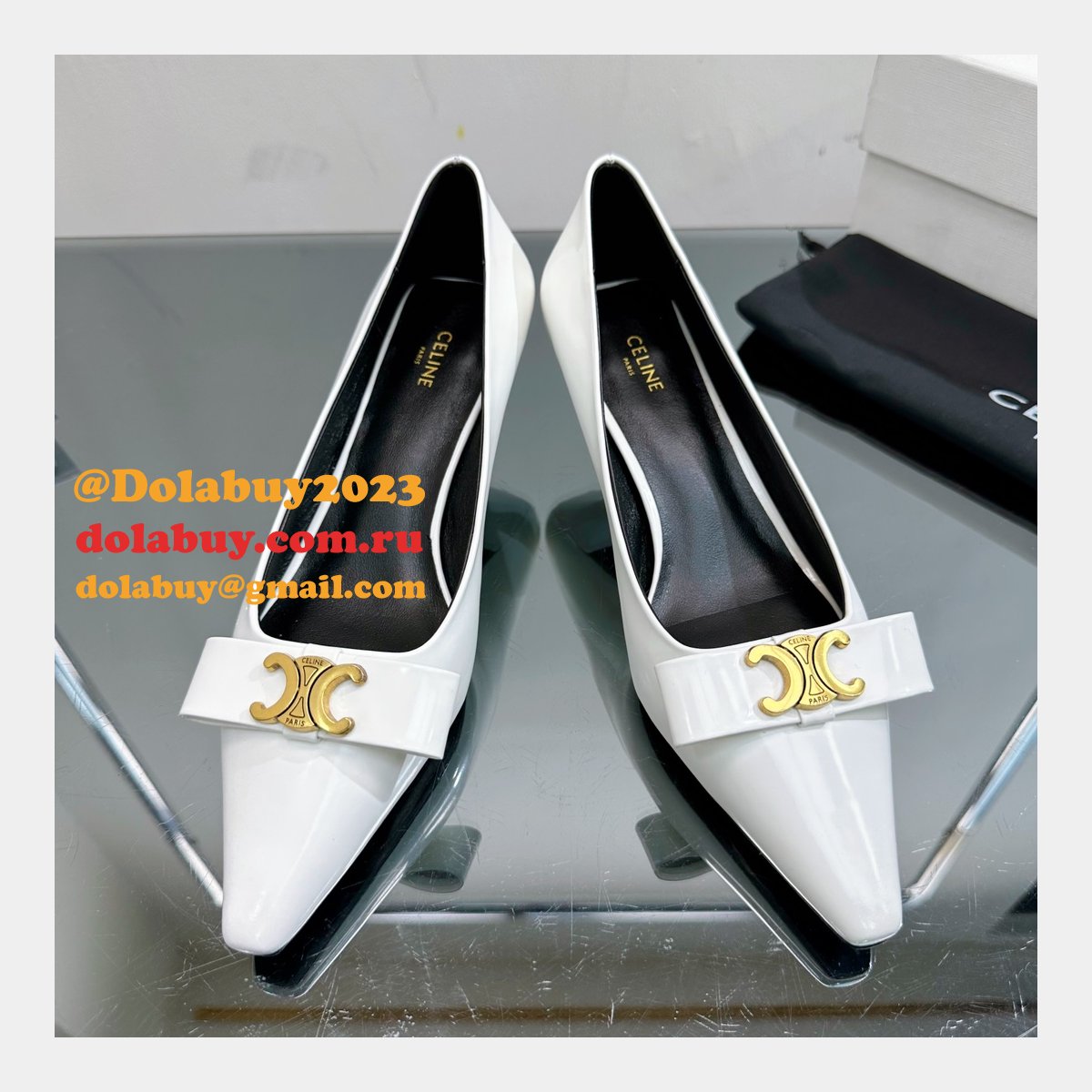 High Quality Replica Luxury Design Celine Heel 5cm Shoes