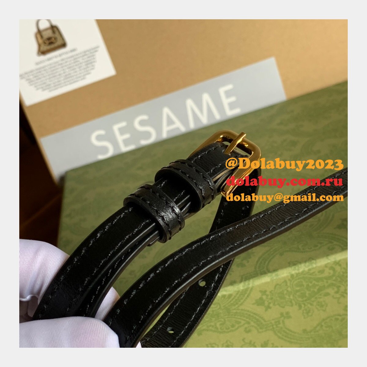 G*u*i top quality horsebit 1955 mini top handle 640716 black bag