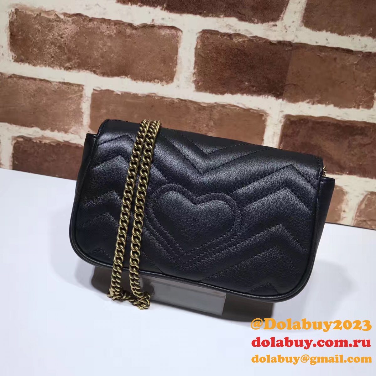 G*u*i marmont fashion mini chevron bag 476433