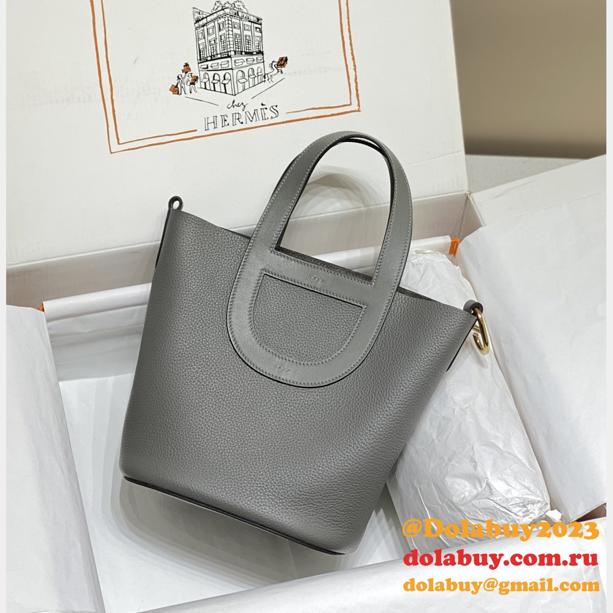 1:1 Mirror hermes IN THE LOOP PICOTIN 18 bag