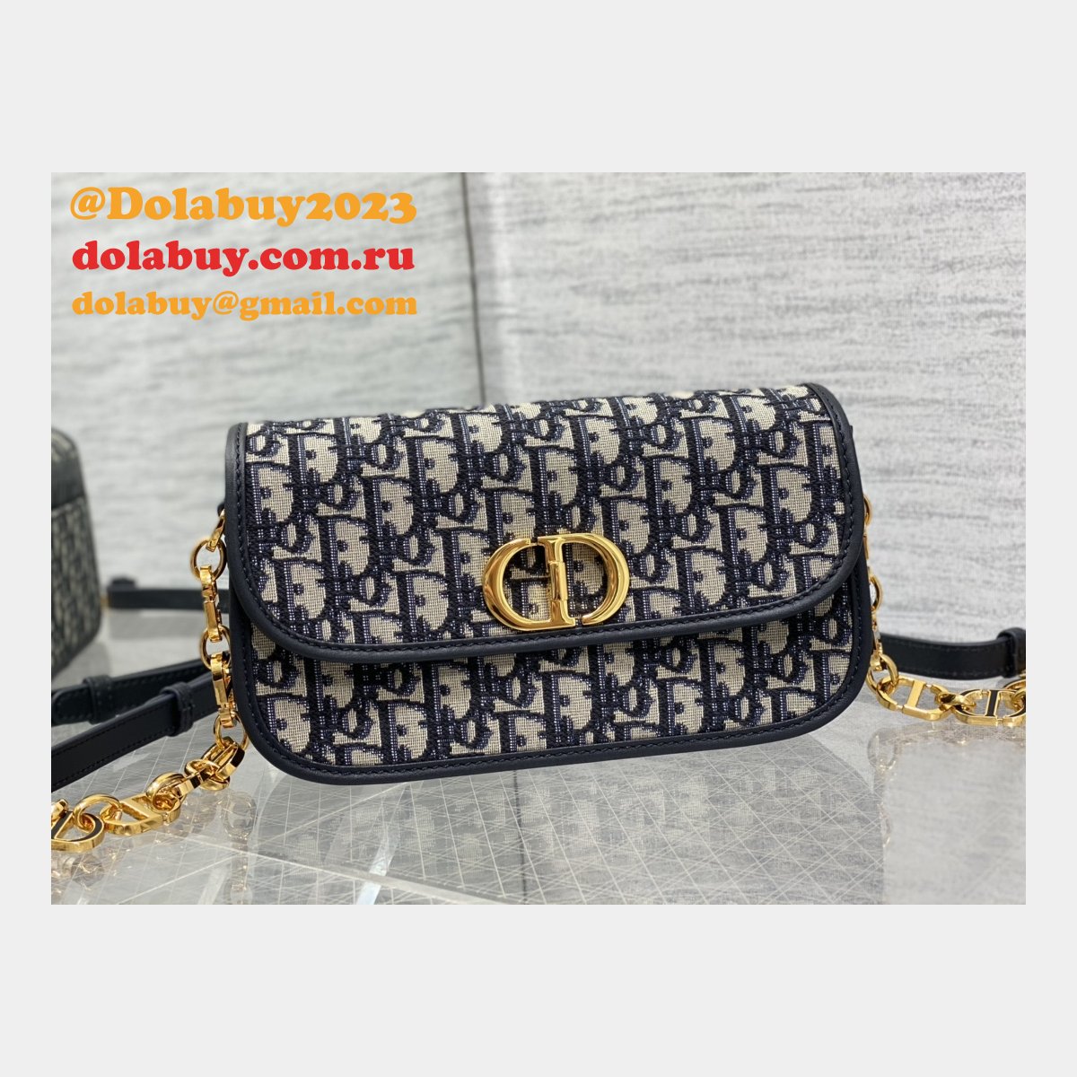 High Quality Christian Dior 0322/0323 Clutch Replica Bags