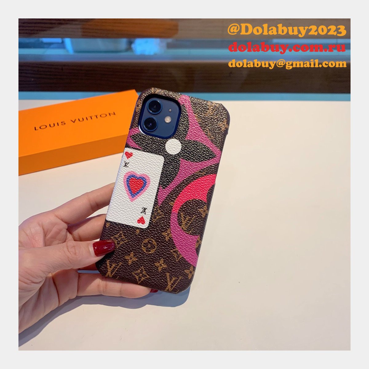 Custom Fake Louis Vuitton IPhone Cases