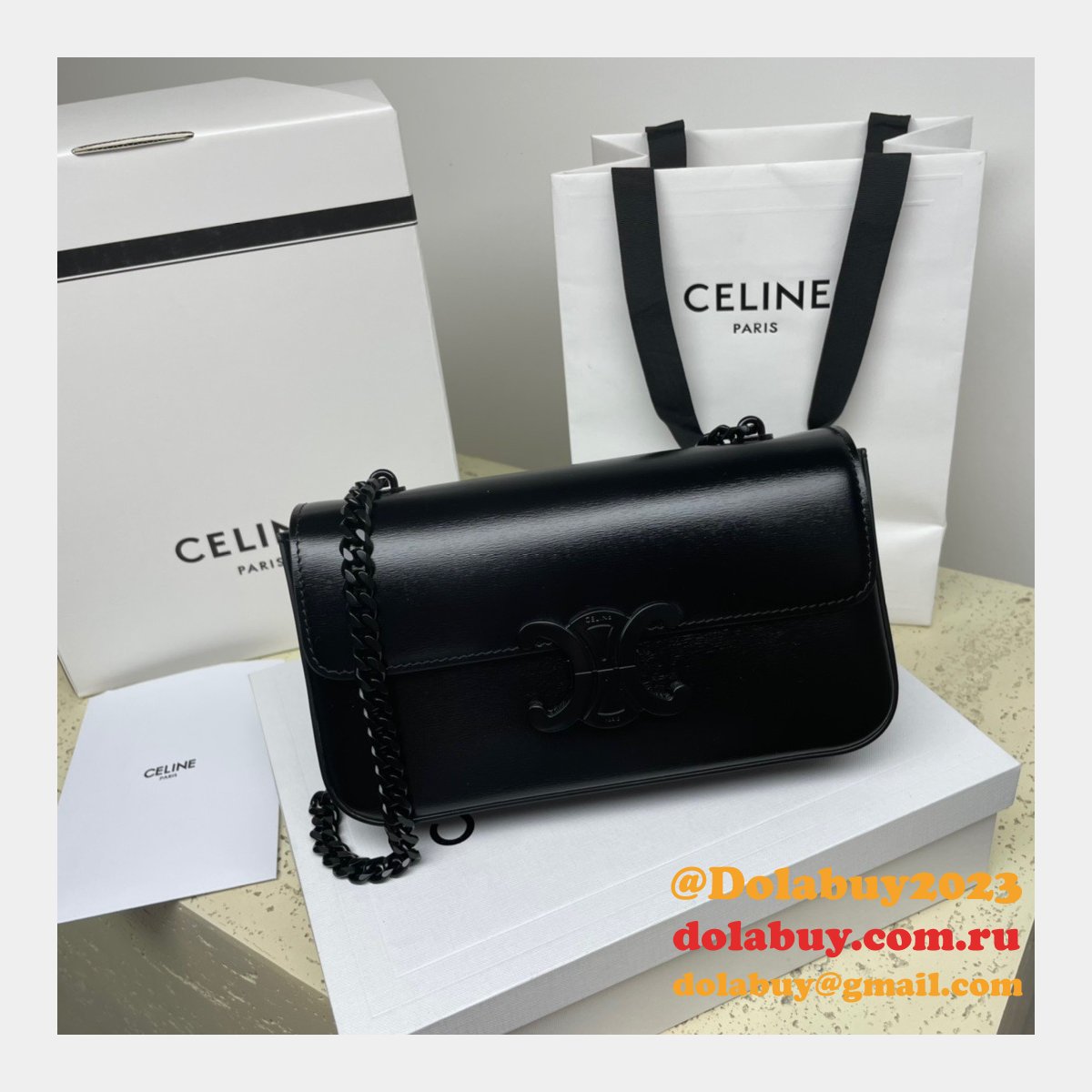 Replica Celine Buy Fake Triomphe 20.5CM Online Sale