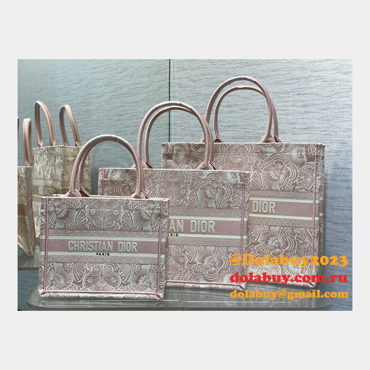 Christian Boutique Dior Book Tote High Quality Bags