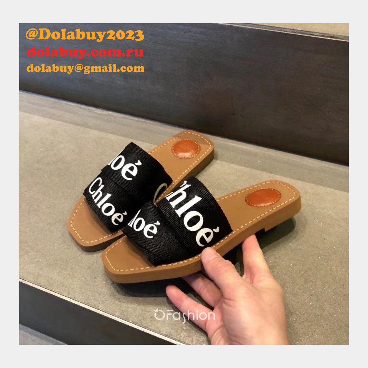 Top Quality Replica Chloe Women Slippers